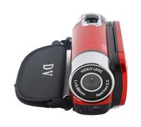 Cuifati Caméscope Numérique, DV à Rotation Full HD 16X, Mini CaméraVidéo pour Enfants, CaméraVidéo Portable Vintage, CaméraVidéo de Prise de Vue Professionnelle pour (Rouge)