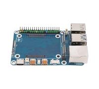 Cuifati Carte Adaptateur CM5 vers Pi 5 pour Module de Calcul 5 avec Gigabit Ethernet RJ45, Double Sortie 4K, 2 USB 3.2 Gen1, USB .0, en-tête intégré, Emplacement pour Carte de Stockage