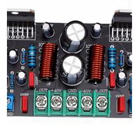 Cuifati Carte D'amplificateur de Puissance TDA7294, Module D'amplificateur HIFI Double Canal 200 W avec Filtre Passe-bas Anti-interférence, pour Haut-parleurs de Charge 8Ω