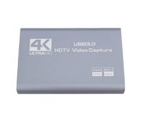 Cuifati Carte de Vidéo 4K, Dispositif de -vidéo USB 3.0 avec Sortie 1080P 60 Hz et Entrée Microphone 3,5 Mm, pour L'enregistrement en Streaming de Jeux en Direct sur PC Mac