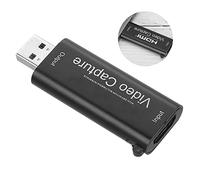 Cuifati Carte de Vidéo 4K vers USB 2.0, Enregistreur de Jeu Plug and Play HD 1080P pour, Appareil de Diffusion en Direct pour l'enseignement de Conférence, l'imagerie Médicale, Compatible OS X,