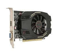 Cuifati Carte Graphique de Bureau GT1030 2 Go DDR5, 3840 X 2160 64 Bits 1468/2400 MHz, Carte Graphique de Jeu HDMI VGA PCI Express X4 3.0 avec Ventilateur Unique, API 3D pour DirectX 12