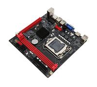 Cuifati Carte mère ATX, mémoire DDR3, carte mère PCIe 16X, port VGA HD multiphasé, alimentation SATA3.0 LGA1155 pour ATX B75A