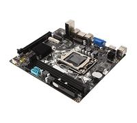 Cuifati Carte Mère, Carte Mère D'ordinateur Inter H81A LGA1150 DDR3, avec SATA3.0/2.0, NGFF-M.2M, USB3.0/2.0, Carte Mère Gigabit NIC ATX avec VGA + HDML