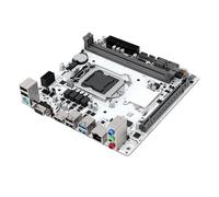 Cuifati Carte Mère DDR4 Double Canal, Carte Mère Mini ITX 4 + 2 Phases de Puissance avec PCIe 3.0 X4, pour Prise LGA1151 H310 8e 9e Génération