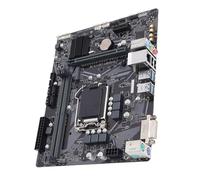 Cuifati Carte Mère DDR4 LGA 1200, Carte Mère Micro ATX avec Double Canal DDR4, Sortie DVI, Alimentation Stable et Matériaux Durables, PCIe 3.0, 64 Go de RAM pour la Maison et Les Jeux