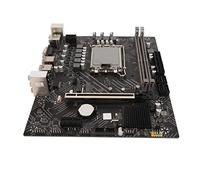 Cuifati Carte Mère de Jeu H610, M LGA 1700 Broches DDR4 pour Ordinateur de Bureau M.2 Core 12 Génération CPU, 2 DDR4 4 SATA3.0 M.2 WiFi BT, 1 PCIE 16X HDMI DP VGA PXE Boot