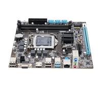 Cuifati Carte Mère de Jeu pour Ordinateur H110, pour Carte Mère LGA 1151 ATX 2 Canaux, DDR4 M.2 Nvme NGFF Série ATA3.0 PCIe, Prise en Charge des Processeurs 6 7 8 Gen 14 Nm