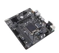 Cuifati Carte Mère D'ordinateur Compatible avec Socket LGA 1200, DDR4 DIMM Double Canal, Carte Réseau Realtek, SATA 6 GB/s, Emplacement M.2, Puce Sonore HD 8 Canaux, Mère M ATX