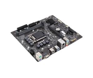 Cuifati Carte Mère D'ordinateur H510M S2, Prend en Charge I5 de 10e et 11e Génération, Micro ATX DDR4 3200 MHz 64 Go, PCIe 4.0, 2 Emplacements DIMM DDR4, Carte Mère de Port DVI pour PC