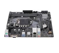 Cuifati Carte Mère H310M F R2.0 pour Processeurs CPU LGA 1151 9e 8e Génération Core 14 Nm, DDR4 Double Canal, PCIe 3.0, jusqu'à 2933 MHz DDR4, 6 Ports Série ATA III, VGA Gigabit LAN