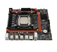 Cuifati Carte Mère X99 DDR4 Double Canal, Alimentation 6 Phases, Interface USB3.0, Facile à Assembler, Intégration Multiple, pour Ordinateur de Bureau E5 2670V3 16G