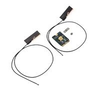 Cuifati Carte sans Fil WiFi 6E avec BT 5.2, 4200 Mbps 2,4 GHz 5 GHz Carte de Réseau à Triple Bande 6GHz, Adaptateur Réseau D'ordinateur Portable avec Antenne Double 8DBI, pour 10 11