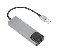 Cuifati Carte Son Surround USB 7.1, Carte Son Externe de Musique Haute Résolution avec Audio Numérique SPDIF pour Ordinateur Portable, Plug and Play, Boîtier en Alliage D'aluminium