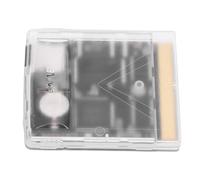 Cuifati Cartouche de Jeu, Carte Mémoire 8 Go pour Gameboy Color Gameboy Advance SP, avec Transfert de Fichiers USB et Personnalisation des Boutons (Blanc transparent)