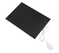 Cuifati Charger Solaire, 3W 5V ETFE Téléphone Monocristallin Charger Solaire pour Le Camping en Plein Air