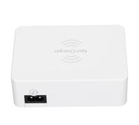 Cuifati Chargeur USB 40W 6 Ports Station de Charge Rapide Chargeur USB sans Fil Hub USB Multiport avec Détection IC/shunt Intelligent/Affichage Numérique LCD, pour Tablettes et Téléphon(Blanc UE)
