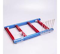 Cuifati Châssis Ouvert ATX ITX, Support de Cadre Ouvert pour Ordinateur de Bricolage pour Carte Mère ITX, Support en Aluminium pour Cadre Nu, Extension de Disque Dur et 4 Emplacements