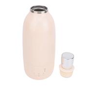Cuifati Chauffe-lait Portable, Chaudière à Eau de Voyage Rechargeable sans Fil en Acier Inoxydable de 500 Ml avec Batterie de 18 000 MAh et Contrôle de la Température, pour une
