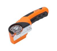Cuifati Ciseaux électriques sans Fil, Coupe-boîte en Carton Rechargeable avec Lumière LED, Moteur sans Balais à Haute efficacité, Lame en Acier au Tungstène, pour Grignoteuses de Tissus (ORANGE)