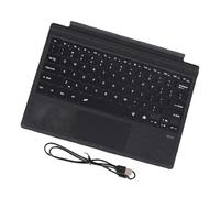 Cuifati Clavier Bluetooth sans Fil, Attraction Magnétique, Clavier de Tablette rétroéclairé sans Fil 7 Couleurs avec pavé Tactile, Connexion Stable pour Pro 3, 4, 5, 7+ (Black)
