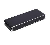 Cuifati Commutateur D'interface Multimédia HD 3 en 1, Commutateur 3x1 4K 120Hz avec Télécommande pour Console de Jeu à Domicile TV DVD