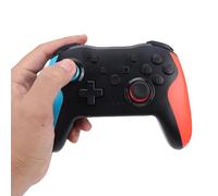 Cuifati Contrôleur sans Fil, Contrôleur sans Fil et Filaire Bluetooth avec Gyroscope 6 Axes, Vibration à Double Moteur, Turbo Burst, Recharge de Type C pour les Amateurs de Jeux