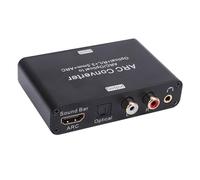 Cuifati Convertisseur ARC, Convertisseur Numérique-analogique 192 KHz avec Sortie Optique 3,5 Mm, Transmission Fluide pour Téléviseurs Compatibles ARC.