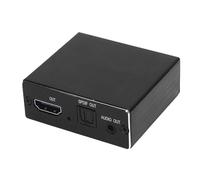 Cuifati Convertisseur Séparateur D'extracteur de Son 4K Interface Multimédia HD vers Sortie SPDIF Optique 3,5 Mm avec pour Amplificateur de Haut-parleur Casque Home Cinéma