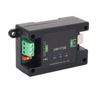 Cuifati Convertisseur USB B vers 485, Adaptateur Série Industriel avec | Indicateurs LED intégrés, avec PWR rouge TXD vert RXD bleu pour l\'état du signal, boîtier ABS pour l\'automatisation
