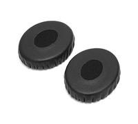 Cuifati Coussinets de Rechange en Mousse à Mémoire de Forme pour Casque OE2/OE2I/SoundTrue, éponge Facile à Installer + Coussin d'oreille en Cuir Artificiel, Coussinets d'oreille Originaux (Black)