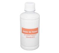 Cuifati Diluant de Peinture à l'huile sans Odeur, Solvant d' Minérale pour Projets Artistiques, Diluant de Peinture à Faible Odeur avec Effet Longue Durée pour Peintures à l'huile, 250 Ml
