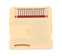 Cuifati Dispositif de Sauvegarde de Jeu, Lecture à Grande Vitesse, écriture, Carte de Cartouche de Jeu pour Consoles Professionnelles avec Matériau ABS, pour 3DS MD GB GBC FC PCE (Ensemble jaune