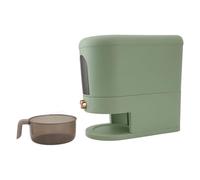 Cuifati Distributeur de Riz de 11 Lb, Récipient de Stockage de Riz scellé, Résistant à l'humidité, Récipient de Riz avec Couvercle, Grands Récipients de Stockage de Nourriture pour Riz, (GREEN)