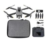 Cuifati Drone GPS avec Caméra, Drones HD à Double Caméra pour Adultes avec Télécommande D'écran LCD, Quadcopter FPV Transmission WiFi 5G avec Retour en Lumière et Auto (Batterie Unique)