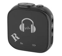 Cuifati Écouteur avec Double Prise Casque, 24H Dutilisation, Type C et | Récepteur auriculaire de scène à faible latence, à clipser, pour performances en direct en studio, avec appairage automatique