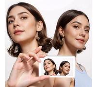 Cuifati Écran de Moniteur Vlog Selfie de 3,97 Pouces, Moniteur de Caméra Arrière de Téléphone BT WiFi avec Télécommande, Miroir D'écran Magnétique sans Fil pour la Diffusion en Direct