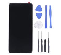 Cuifati Écran de Remplacement pour S21 FE, écran Tactile OLED, Assemblage Complet avec Cadre D' Digitales, Kit de Remplacement D'écran de Téléphone avec Outils de