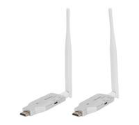 Cuifati Émetteur et Récepteur D'extension sans Fil 4K, Portée de 50 M, Streaming Vidéo HD 5,8 GHz avec Compression H.265 pour Les Jeux de Cinéma Maison