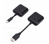 Cuifati Émetteur et Récepteur sans Fil, Adaptateur D'affichage 1080P 60 Hz Type C vers HDMI, Adaptateur de Mise en Miroir D'écran sans Fil Double Bande 2,4 G/5 G avec Portée de 50 M pour