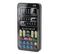 Cuifati Ensemble de Changeur de Voix Portable avec 8 Sons et 8 Effets | Mini carte son avec réglage fin en 10 étapes, Plug and Play pour les jeux, les appels téléphoniques, la diffusion en