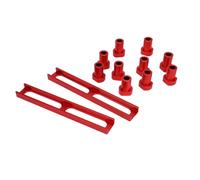 Cuifati Ensemble de Chiens de Banc, 19 Mm en Alliage en Aluminium Non Glissant pour Pad Banc 10 Pcs avec 2 Base pour Mourir la Sculpture en Bois