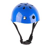 Cuifati Ensemble d'équipement de Protection pour Casque pour Enfants, Coude et Genou en Mousse pour équilibre, Voiture, Scooter, Patinage à roulettes - Coque ABS, Mousse EPS Haute densité, (Blue)