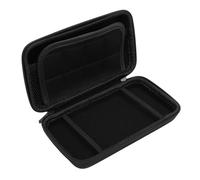 Cuifati Étui de Transport pour New 2DS XL LL/New 3DS / 2DS / 3DS, Pochette de Protection de Voyage Portable à Coque Rigide avec Emplacements pour Cartes de Jeu et Poche Intérieure (BLACK)