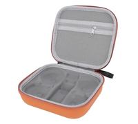 Cuifati Étui de Transport Résistant aux Chocs pour Drone Neo, Sac de Rangement Rigide en EVA avec Dragonne, Sac de Transport Compact pour Drone Neo, Hélices et Accessoires, Cuir Synthétique (Orange)