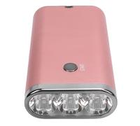 Cuifati Extension de Cheveux LED Lumière 395 Nm Fast Durcissement Lampe de Colle de Liaison de Perruque de Perruque avec 3 PCS 5W Perles LED 10S 30S 60S 90S pour le Salon à Domicile (Or rose)
