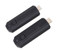 Cuifati Extension D'interface Multimédia HD sans Fil, Kit émetteur-récepteur, Entrée de Décodage 4K, Sortie 1080P 60 Hz, Portée 50 M, 5 GHz, avec Adaptateurs Micro et Mini