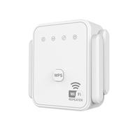 Cuifati Extension WiFi, Amplificateur Internet Haut Débit 300 Mbps avec 4 Antennes et Port Ethernet pour Grand Bureau à Domicile jusqu'à 10 000 Pieds Carrés, élimine Les Zones Mortes (Prise UE)