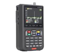 Cuifati Finder Satellite Portable, Compteur Sat Numérique de 3,5 Pouces DVB S2X S2 S Récepteur de Signal DC5V 9V 12V, 950-2150MHz
