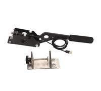 Cuifati Frein à Main USB SIM 64 Bits PC Racing Game Linear E Brake, Câble USB 51 Pouces, Calibrage Automatique, Compatible avec les Roues de Course T500 T300